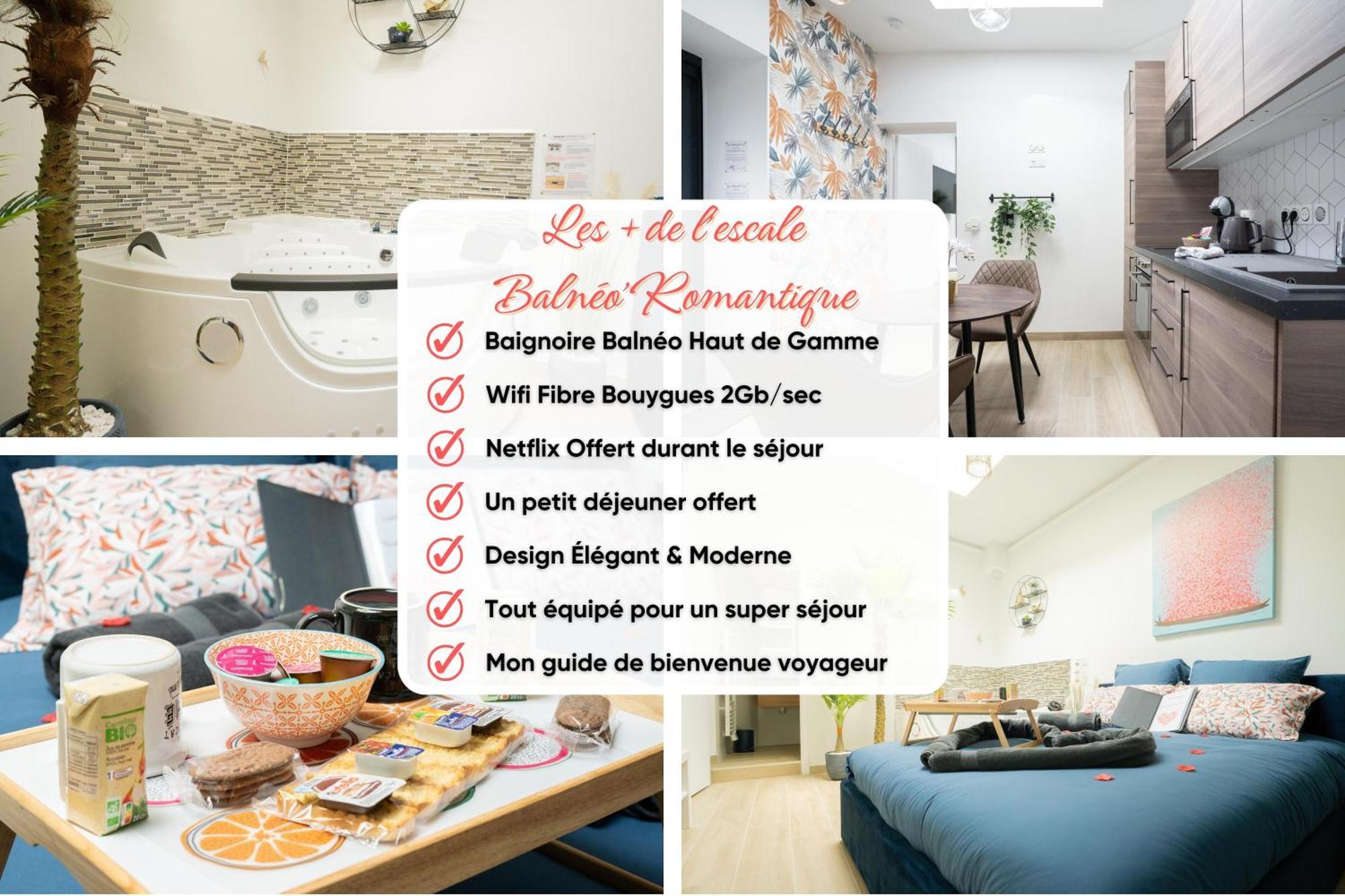 L'Escale Balneo'Romantique - Loveroom - Jacuzzi & Petit Dejeuner Villiers-sur-Marne Eksteriør bilde