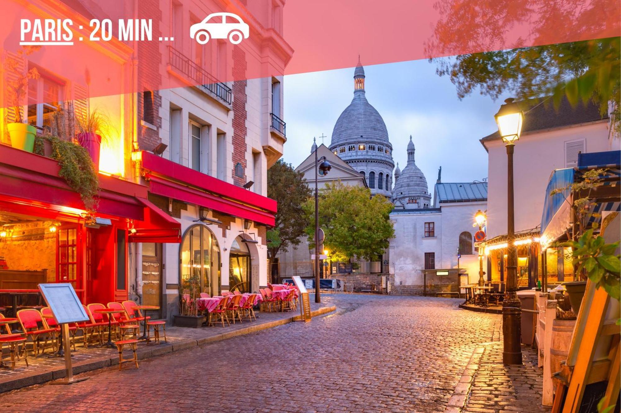 L'Escale Balneo'Romantique - Loveroom - Jacuzzi & Petit Dejeuner Villiers-sur-Marne Eksteriør bilde